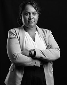 Vidhoushee Rampertab <small>Bsc Banking and International Finance</small> <p>Junior Associate of Administration and Compliance</p>